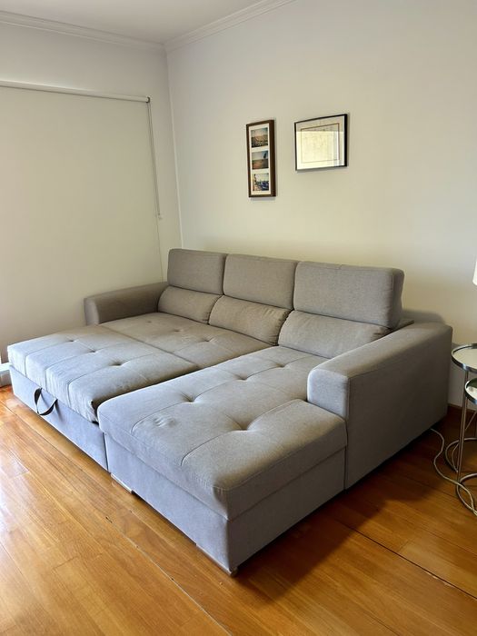 Sofá-cama de casal ( c/ chaise longue)