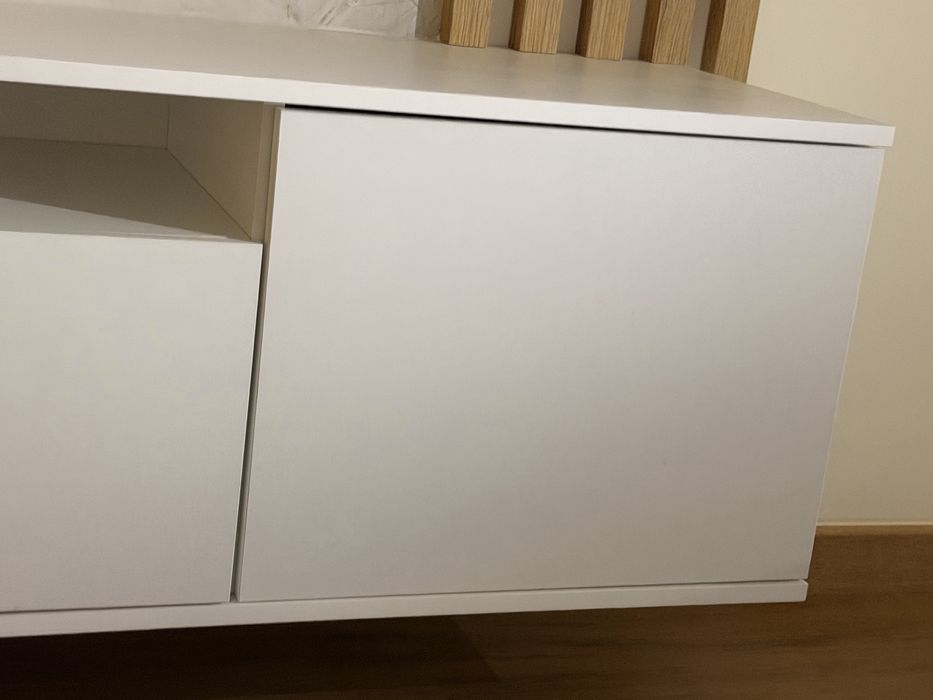 Szafka Rtv  biała matowa
