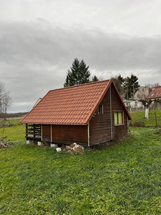 Domek letniskowy drewniany na sprzedaż