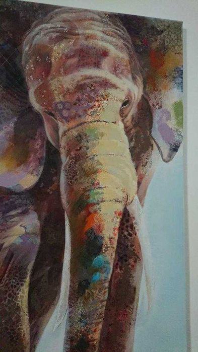 Quadro em tela pintada a óleo (original) – 90x120cm