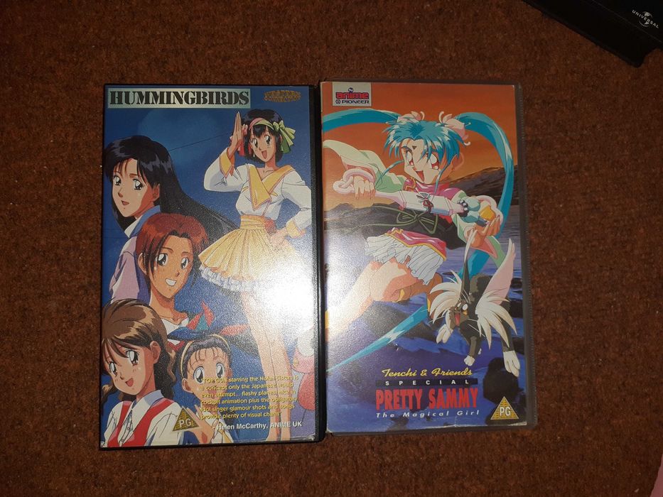 Film anime Pretty Sammy Tenchi Muyo vhs kaseta video