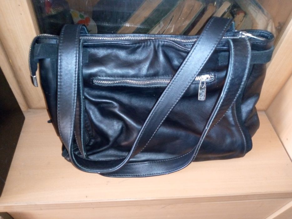 Брендовая итальянская сумка genuine leather borse in pelle