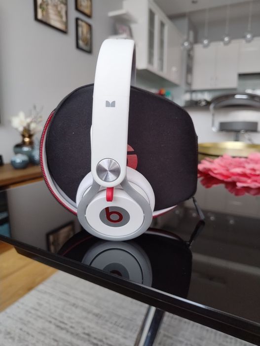 Słuchawki Beats Mixr by Dr. Dre (Monster) – model DJ-owy, białe