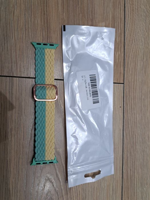 Pasek Apple do Apple Watch 38/40/41 mm beżowo-turkusowy