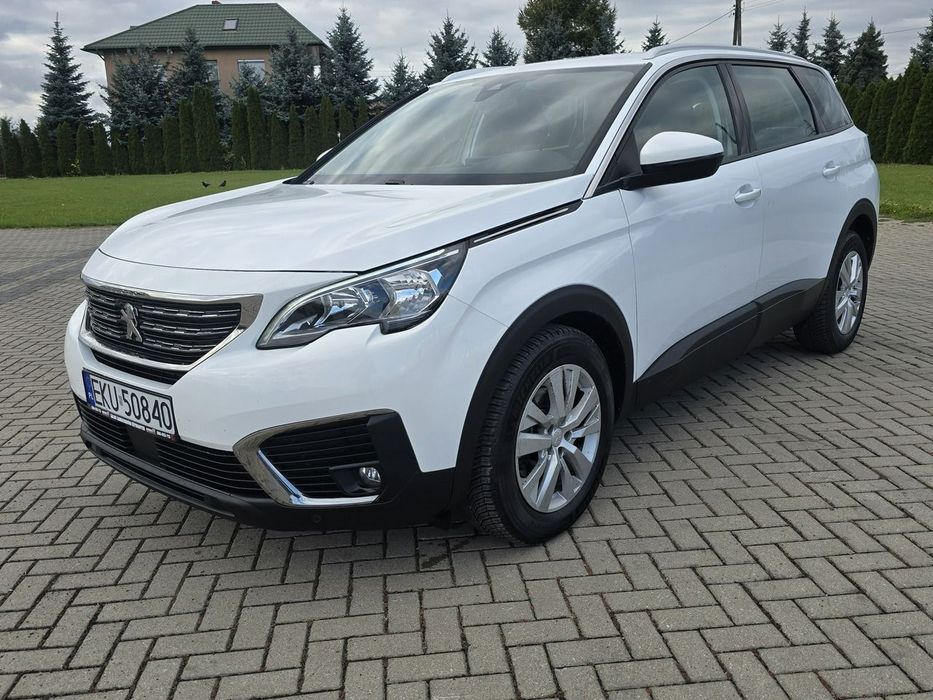 Peugeot 5008 1,2Turbo benz. 7 Foteli.Klimatronic 2 str. Navigacja.Serwis.OKAZJA