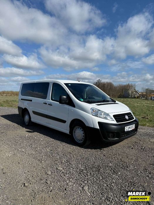 Fiat Scudo 2.0 JTD DUBEL KABINA, 5 Osób,Klimatyzacja,Hak,el. szyby