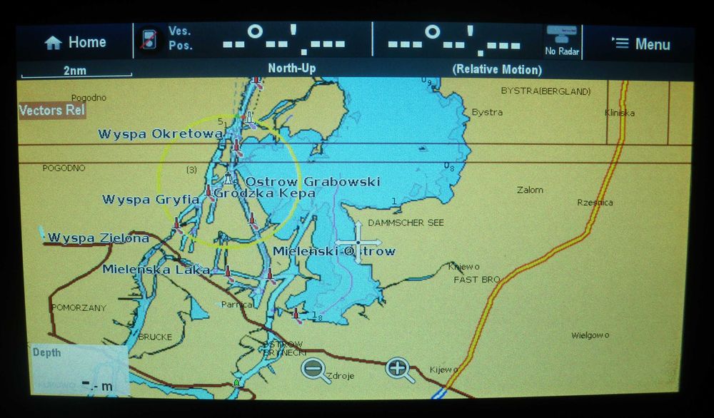 Używany Chartplotter Raymarine Es75
