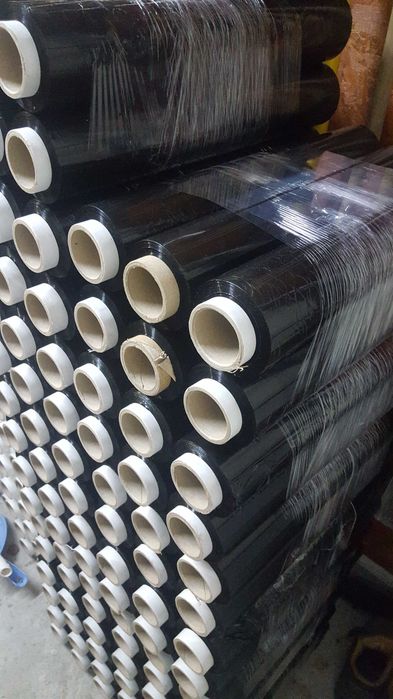 Folia stretch 3 kg Transparent i czarna cena 22 zł sztuka