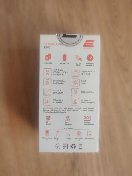 Мобільний телефон Sigma E240