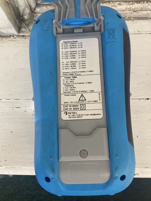 Прецизійний мікроомметр -  Metrel MI 3242