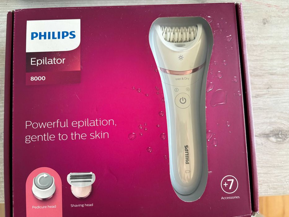 Depilator PHILIPS BRE730/10 wet&dry