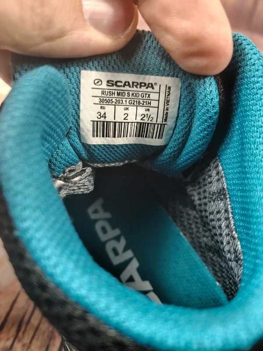 Scarpa Rush Mid S Kid GTX • Buty zimowe / śniegowce • 21 cm