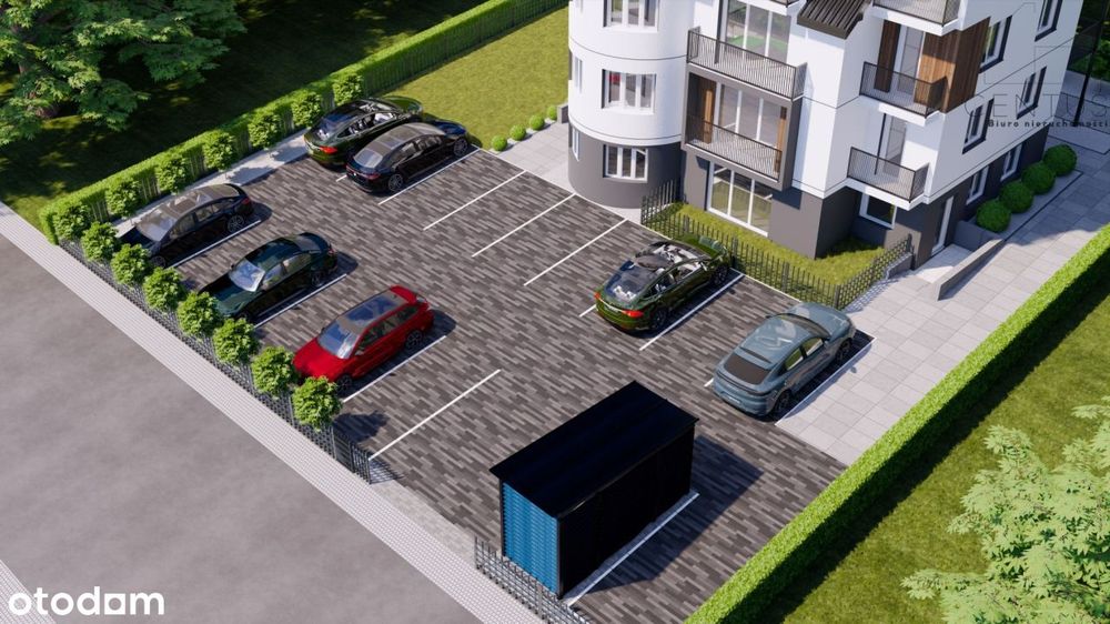 2pokoje- 2parkingi- 1ar ogrod