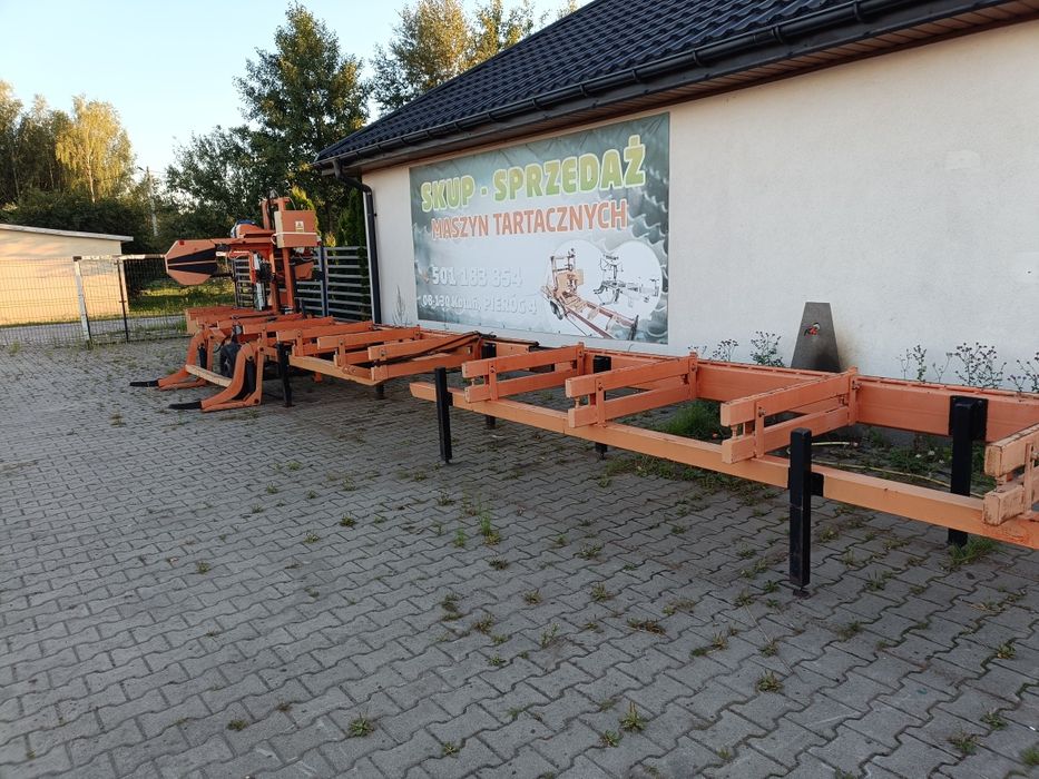 Trak taśmowy przewoźny typ wood mizer lat 40