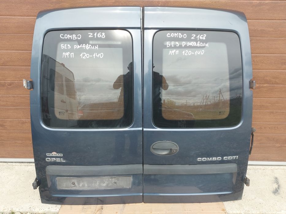 Двері Опель Комбо Ц, opel combo c, фарба Z21K оригінальний пасажир