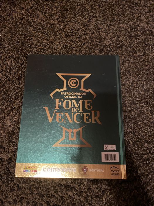 Caderneta FOME DE VENCER completa 2021