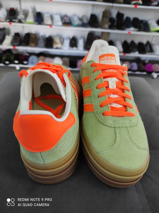 ОРИГІНАЛ 100% Кросівки Adidas Gazelle Bold Shoes Green IH7495 38