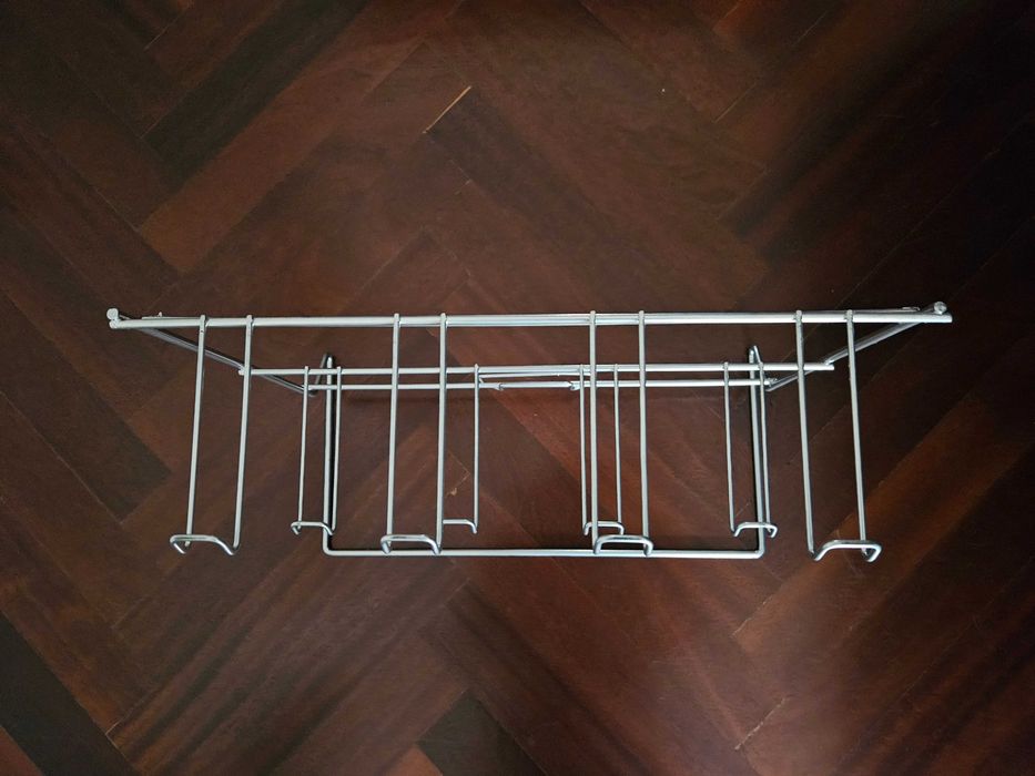 Expositor metálico impecável 42x34x20cm