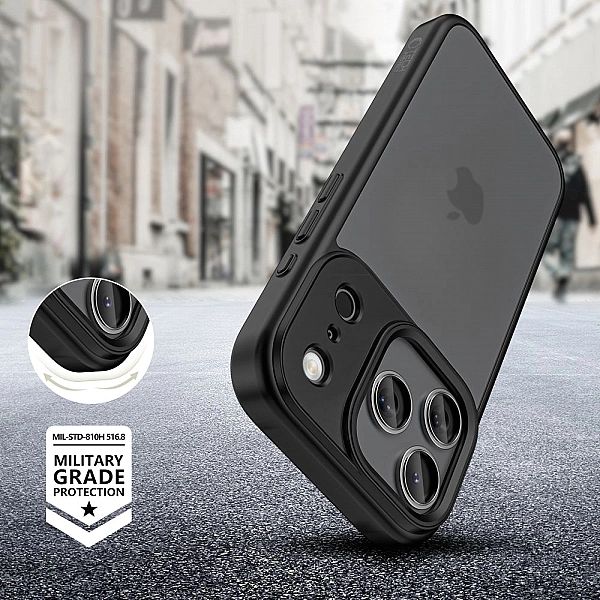 Tech-Protect Magmat Iphone 17 Pro Max Matte Black