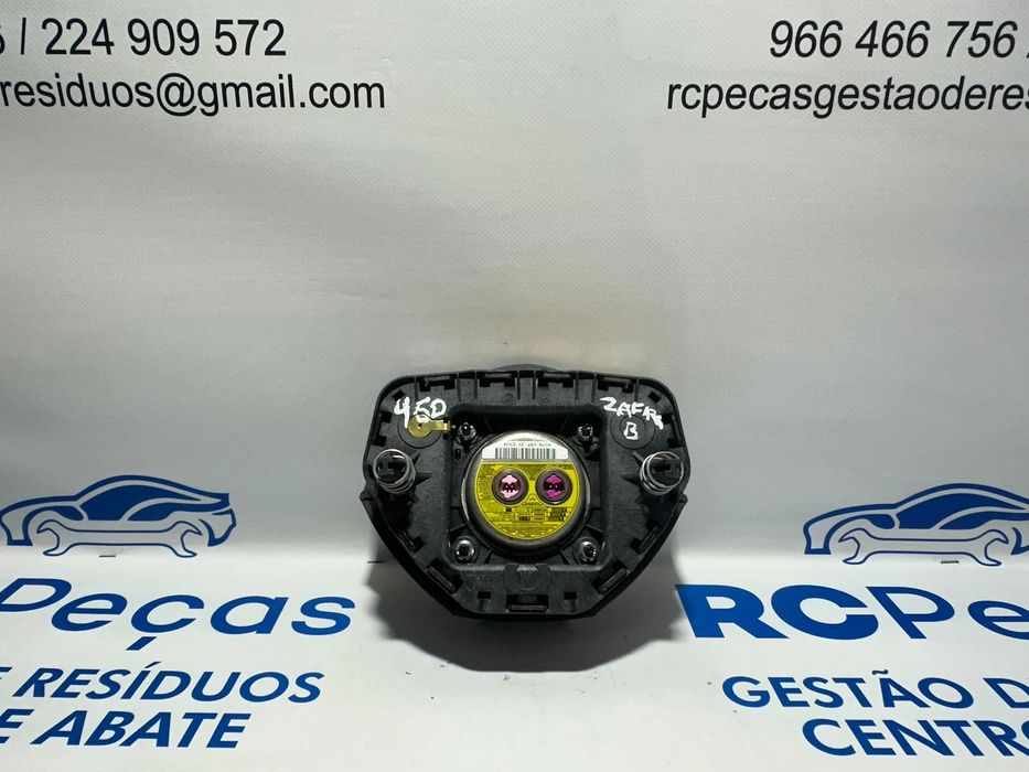 Airbag Volante Condutor GM Opel Zafira B 13111349 2005 - 2014