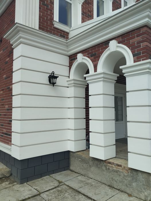 Фасадний декор архітектура пінопластова ліпнина