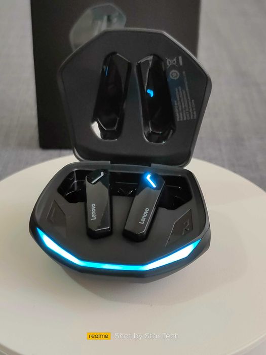 Fones Lenovo GM2 Pro - Preto | Branco