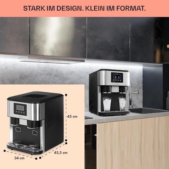 Льодогенератор з дробилкою 3в1 Eiszeit Crush2 15-18 кг за добу(Hiмеч)