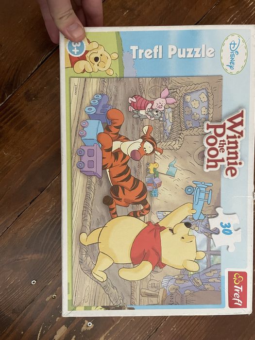 Puzzle dla dzieci 3 latka Kubuś Puchatek Trefl Disney Układanka