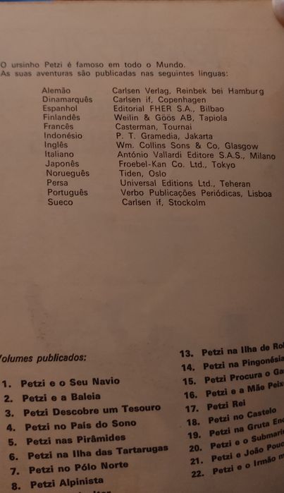 Petzi na ilha das tartarugas