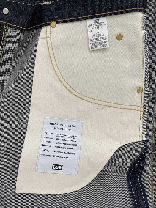 Lee 101Z Rigid Denim W36L33 Made in Japan  джинси