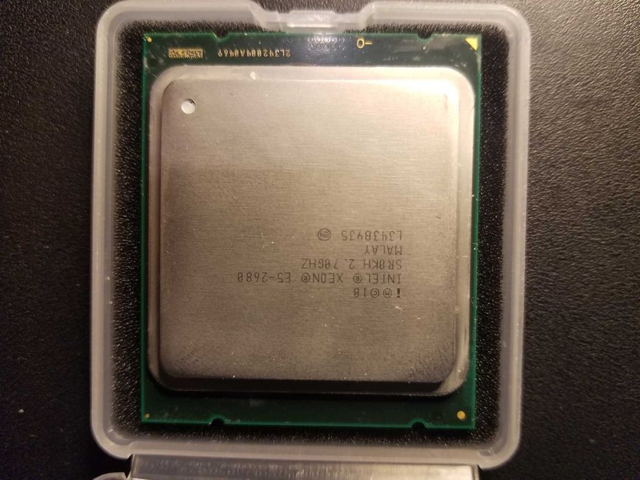 Xeon E5-2680 v1 LGA 2011/2.7-3.5Ghz/8 ядер/16 потоков (3.1Ghz x 8 Turbo) 130w/20mb кеш/SR0KH (C2)