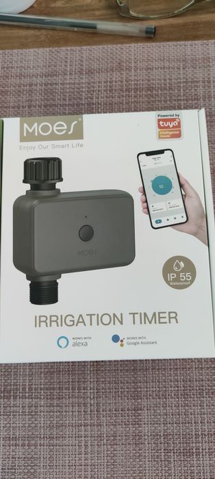 Inteligentny zawór do nawadniania ogrodu Tuya