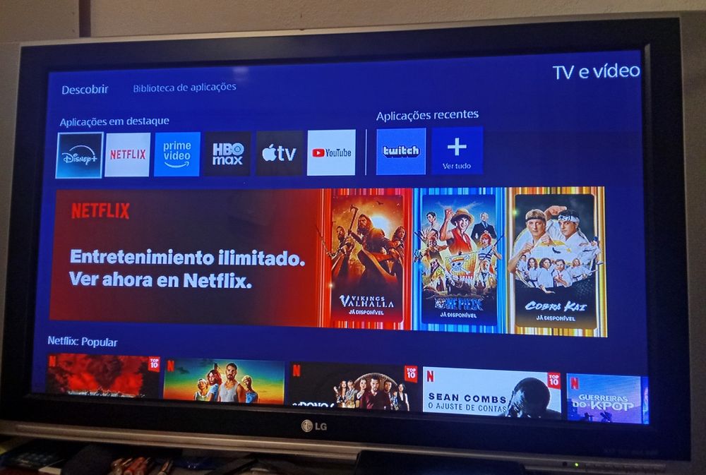 Televisão LG 43 polegadas