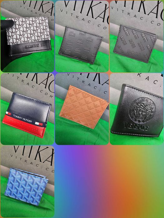 Portfele hugo boss Meskie Goyard portfel tommy Italy Premium