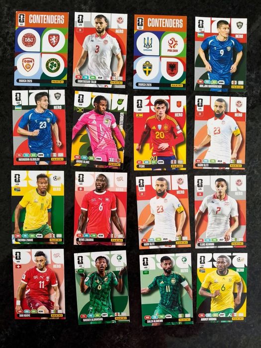 Vendo/Troco Coleção FIFA World Cup 2026 Adrenalyn XL + Topps Match Attax Extra 2025/26 – Cartas Raras Ronaldo, Messi, Lamine Yamal e Mais