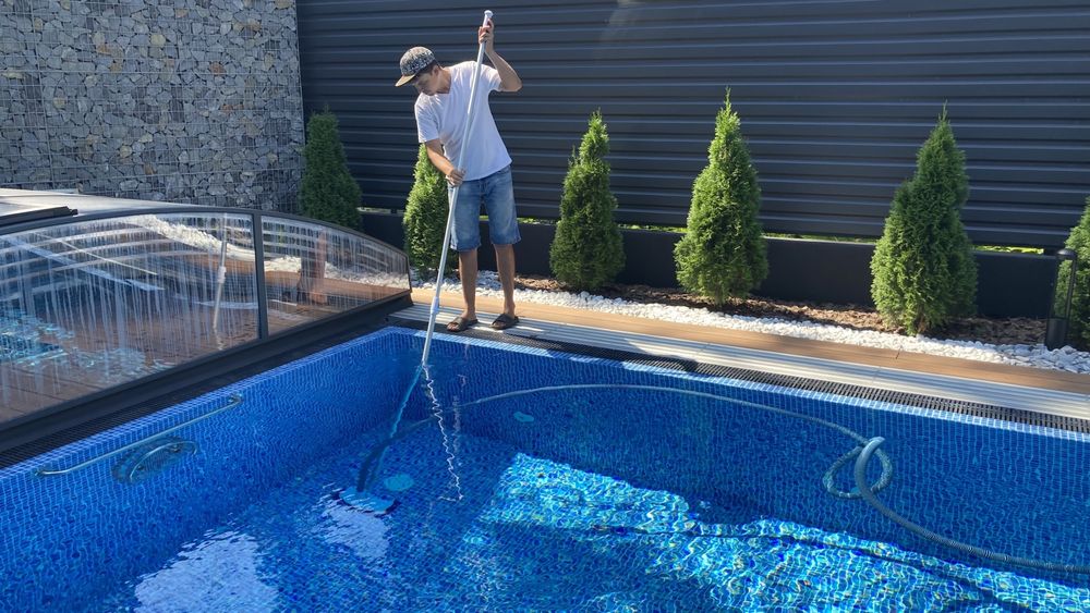 Консервація, Чистка, Сервіс басейна, Хімія для чистки басейна