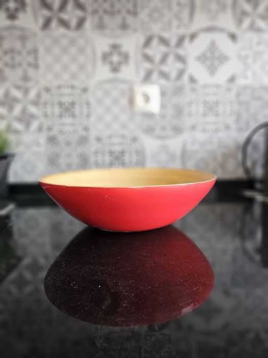 Taça de Bambu lacada a vermelho64409440377345124