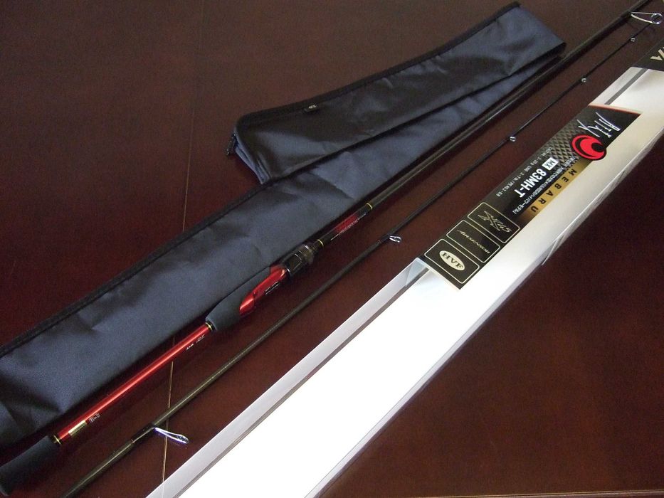 Спінінги Gamakatsu Luxxe..,  Daiwa Morethan Branzino та Gekkabijin.