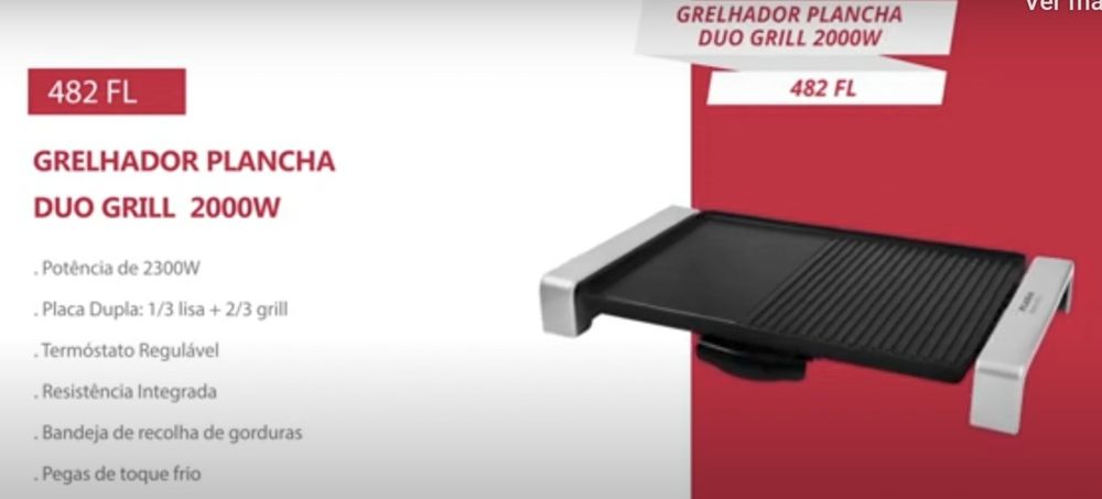 Grelhador Flama - Novo