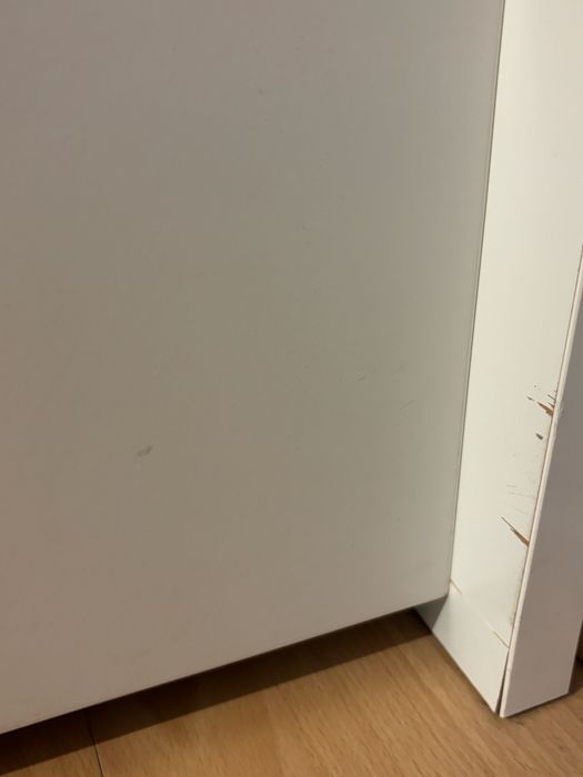 IKEA Łóżko podwójne z łóżkiem wysuwanym i materacami