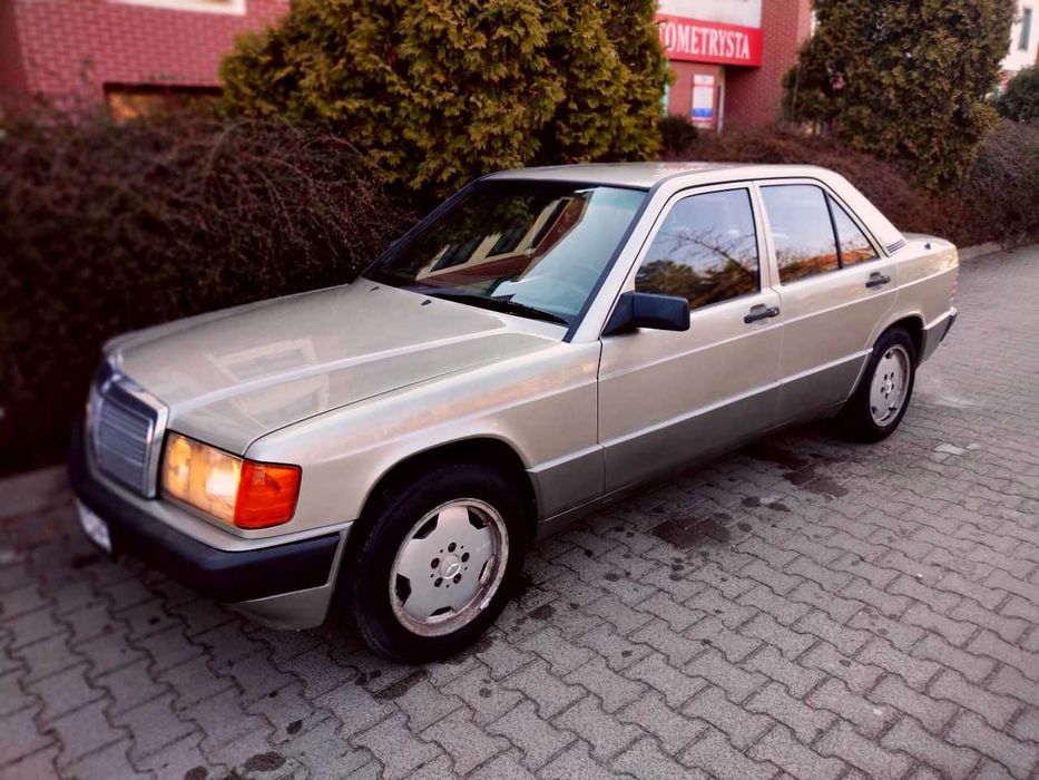 Mercedes 190e w201 1.8i felgi AMG, niski przebieg, doinwestowany