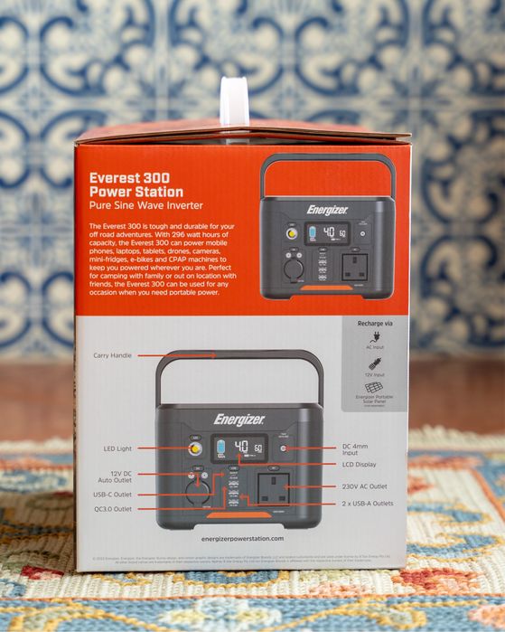 Portable Power Station Energizer Everest 300w