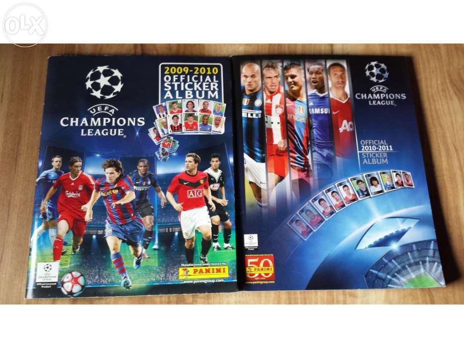Cadernetas cromos