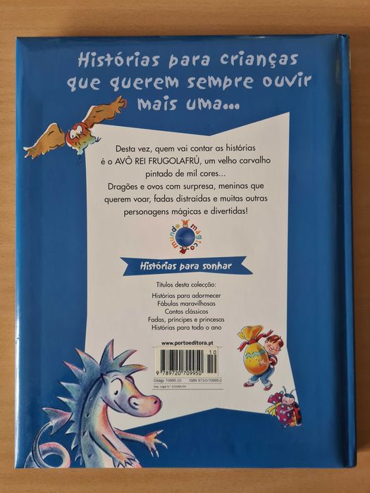 Livro infantil "Histórias para Todo o Ano" da Porto Editora