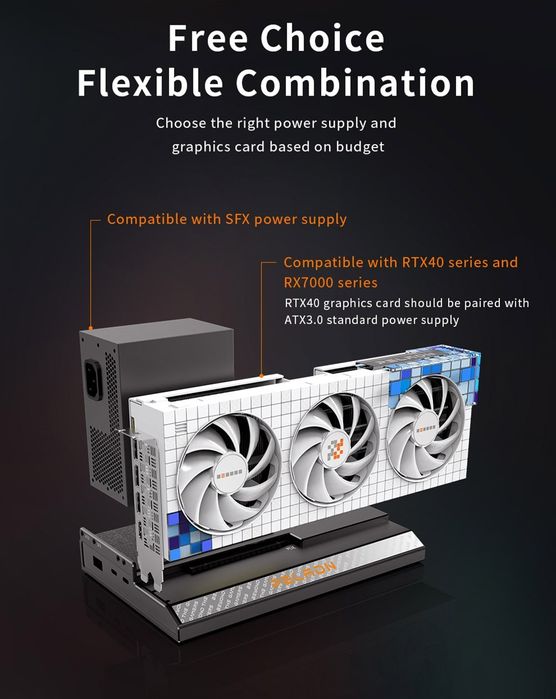 Razer PELADN Link S-1 e-GPU Dock External GPU Graphics Card Docking St