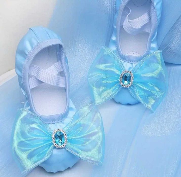 Buty baletki Księżniczka Elsa Elza Kopciuszek r. 32 przebranie