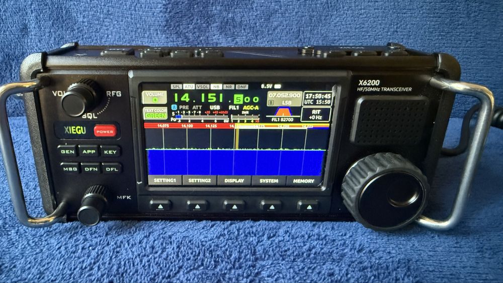 Xiegu X6200 – radio QRP 8W
