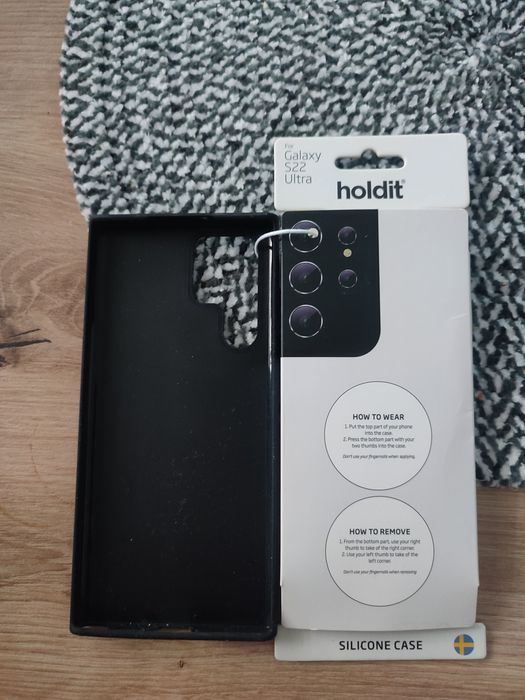 SAMSUNG GALAXY S22 Ultra etui plecki silikon Holdit