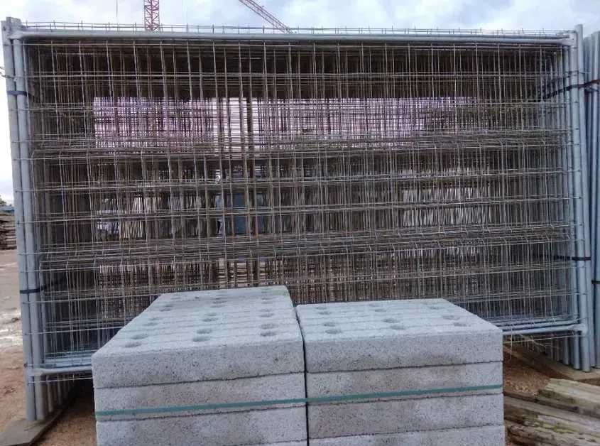 Painel Rede ou Barreira de Vedação Zincada Reforçada - Novo