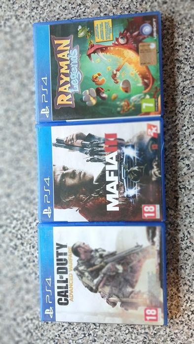 Mafia 3/Call of duty advance warfare/Rayman legend Playstation 4